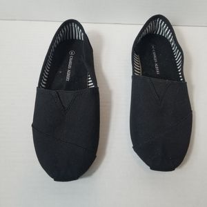CHARLES ALBERT SLIP ON LOAFERS BLACK SHOES SIZE 6